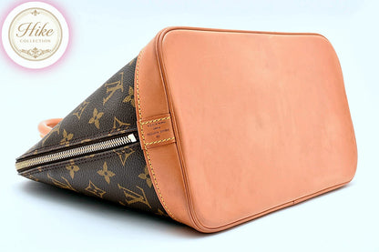 Louis Vuitton Alma PM Monogram Brown Handbag M53151 Authentic Condition *SA*