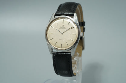 *Exc+3* Vintage 1973 OMEGA De Ville Cal.711 Automatic Cream Dial 34mm Mens Watch
