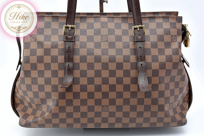 Louis Vuitton Damier Ebene Chelsea Damier  Shoulder Bag N51119 Auth *AB* B0104