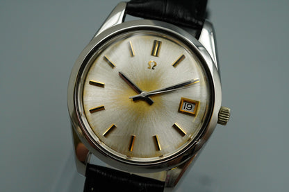 MINT 1970s OMEGA Cal.1011 Ref.168.0061 166.0172 Automatic Silver 35mm Mens Watch
