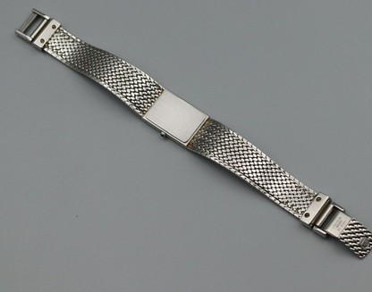 *N MINT* Vintage SEIKO CREDOR 2F70-5341 Quartz White Dial Rectangle Women Watch
