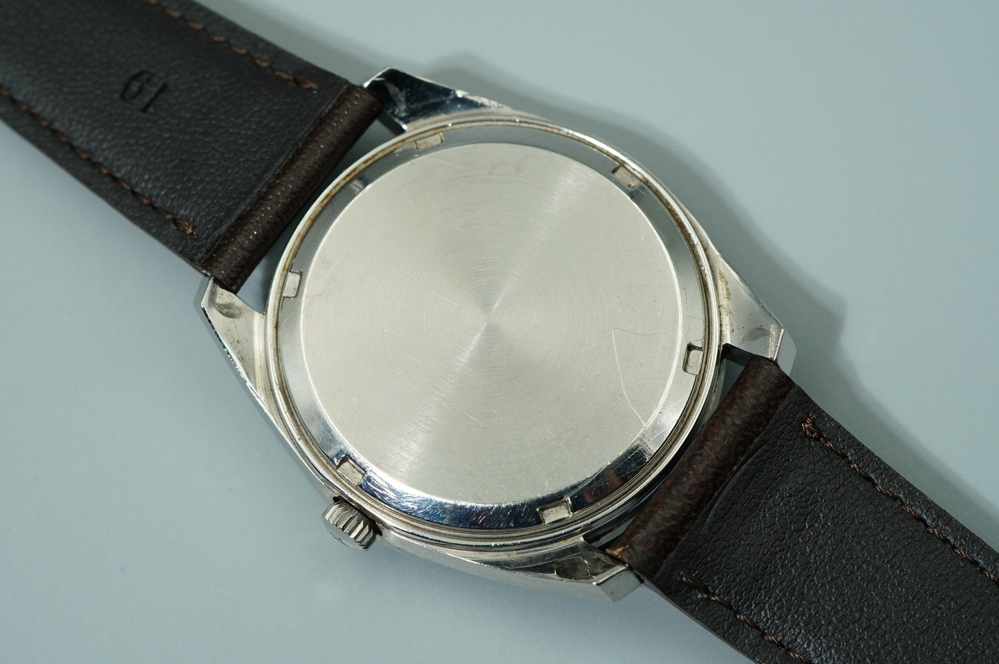 N MINT Vintage 1970 OMEGA Seamaster Cal.1250 Automatic Blue 36mm Mens Watch