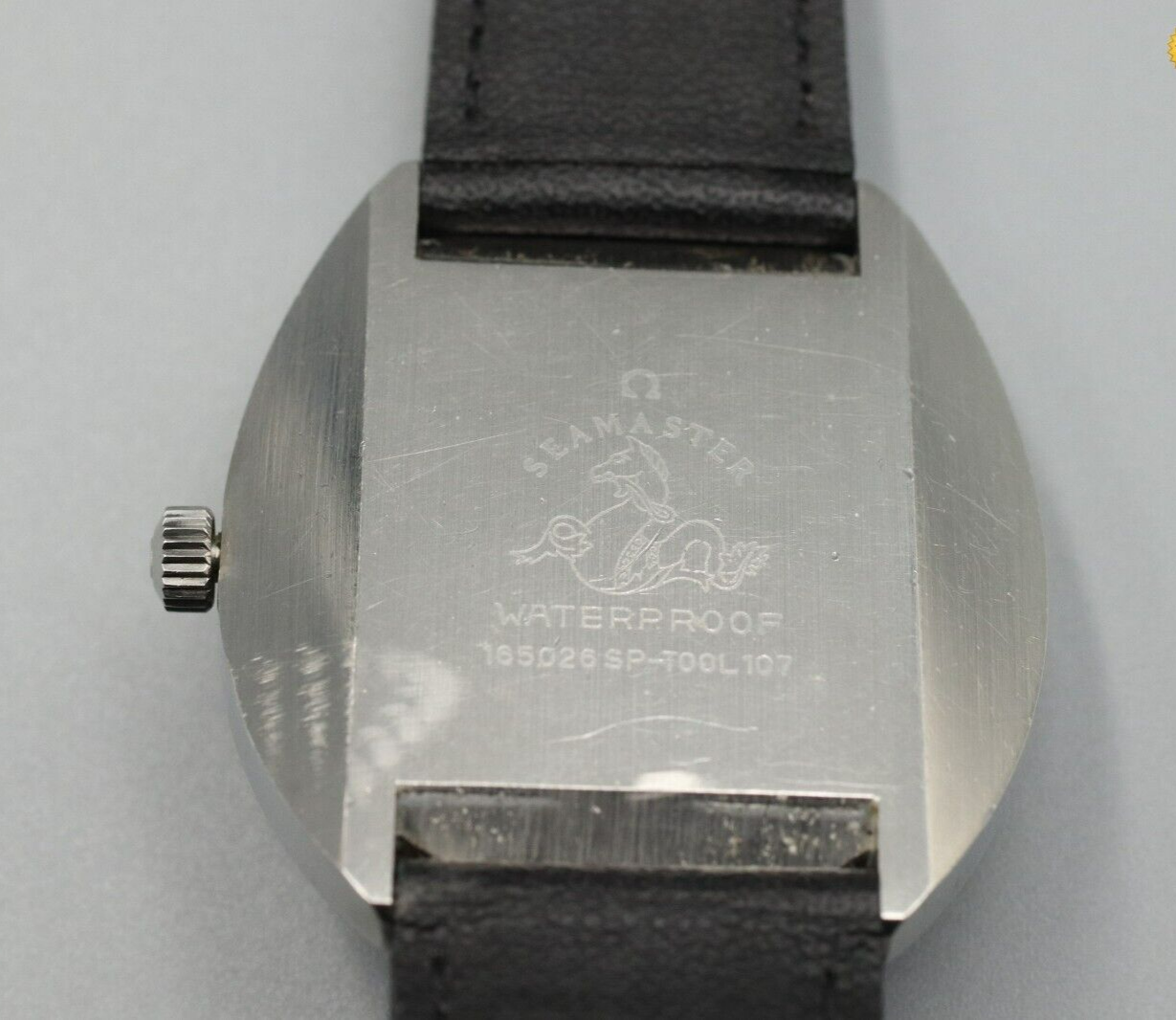 *Exc+4* Vintage OMEGA Seamaster Tool 107 Auto Silver Closs Line Dial Mens Watch