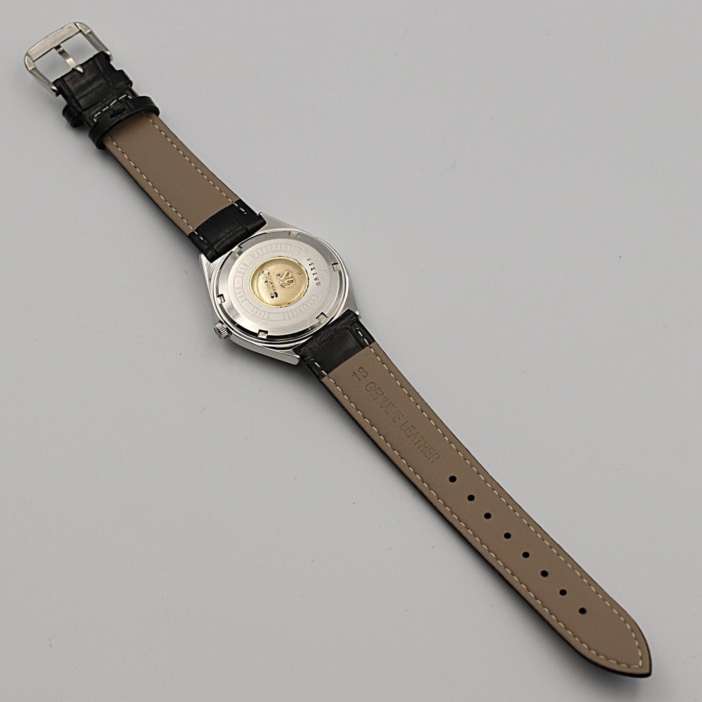 *Exc+4* Vintage 1975 SEIKO GRAND GS 5646-7010 Automatic White 36mm Mens Watch