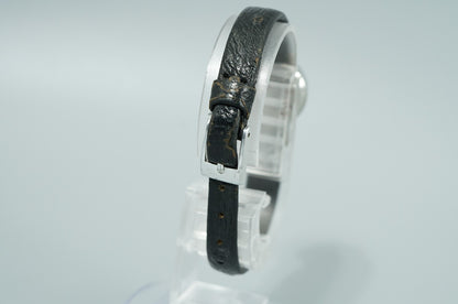 *Exc+4* Vintage 1964 SEIKO Solar Hand Winding Silver Dial Round 17mm Women Watch