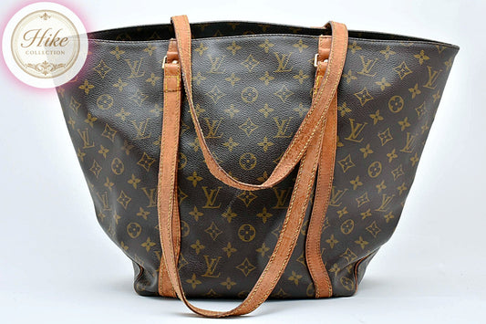Louis Vuitton Sac Shopping Monogram Brown Tote Bag M51109  Authentic Condition B