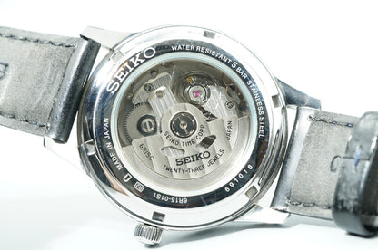 *MINT* SEIKO Presage 6R15-01S1 Automatic Blue Dial Round 39mm Mens Watch