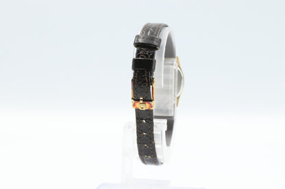*N MINT* Vintage OMEGA De Ville Cal.1387 Qz White Dial Square 18mm Women Watch