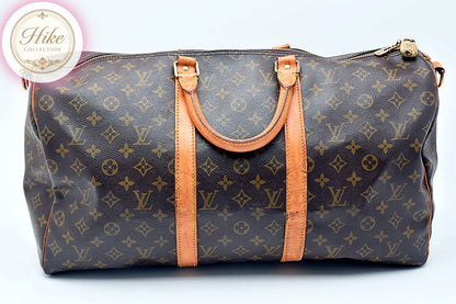 Louis Vuitton Keepall Bandouliere 50 Boston Bag M41416 Authentic Condition *AB*