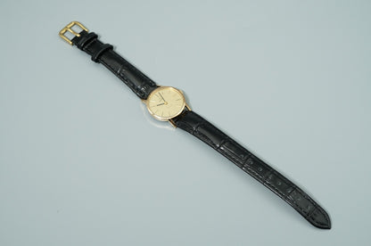 Exc+5 Vintage 1973 OMEGA De Ville Cal.625 Hand Wind Gold Round 24mm Women Watch