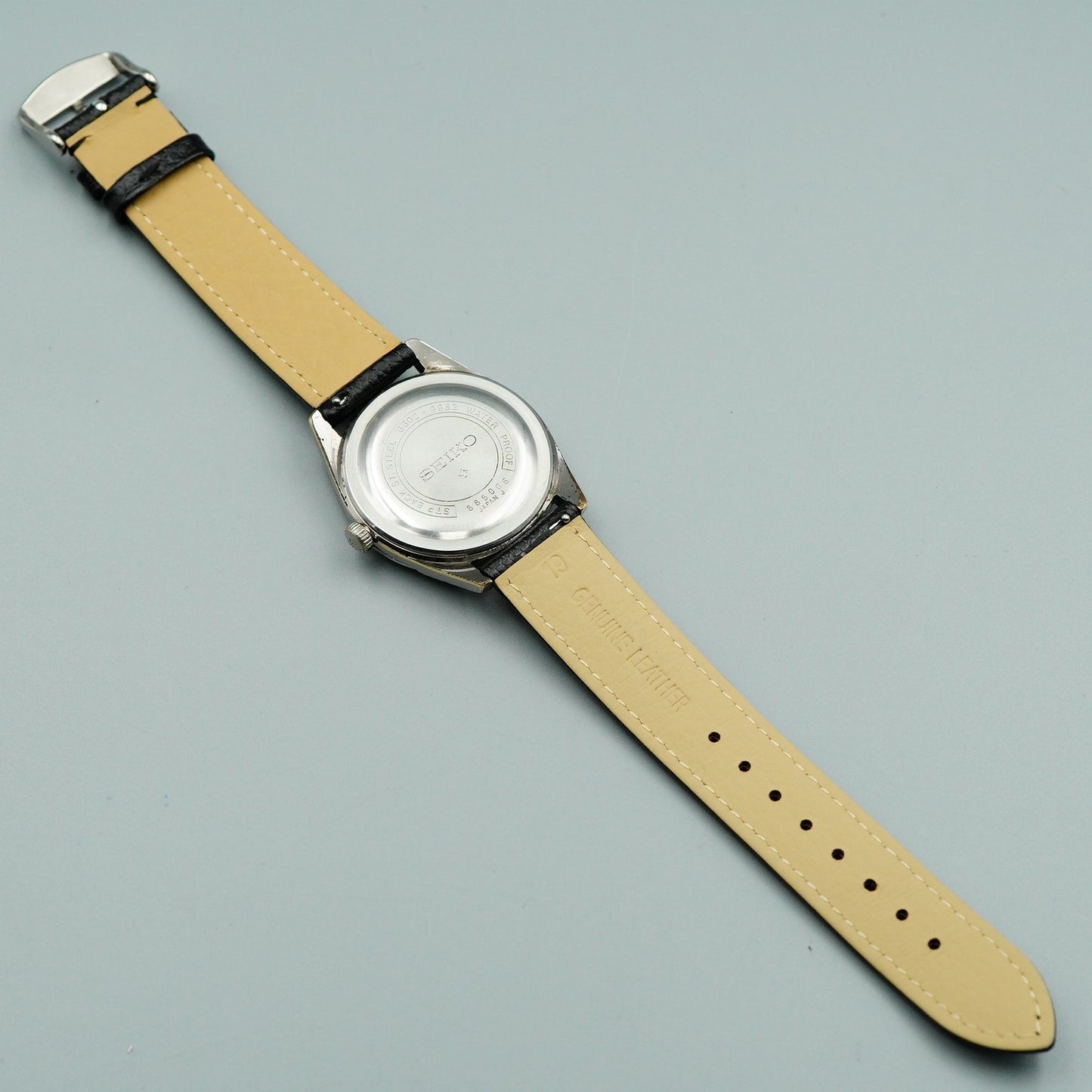 Polished Vintage 1978 SEIKO Sportsman 6602-9982 Hand Wind Silver 36mm Mens Watch