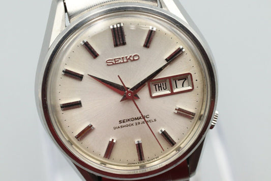 Vintage 1967 *N MINT* SEIKO 6216-9000 SEIKOMATIC WEEKDATER 39Jewels Automatic JP