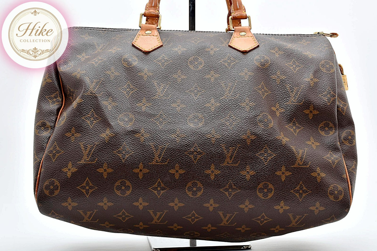 Louis Vuitton Speedy 35 Monogram Brown Handbag M41107  Authentic Condition *B*