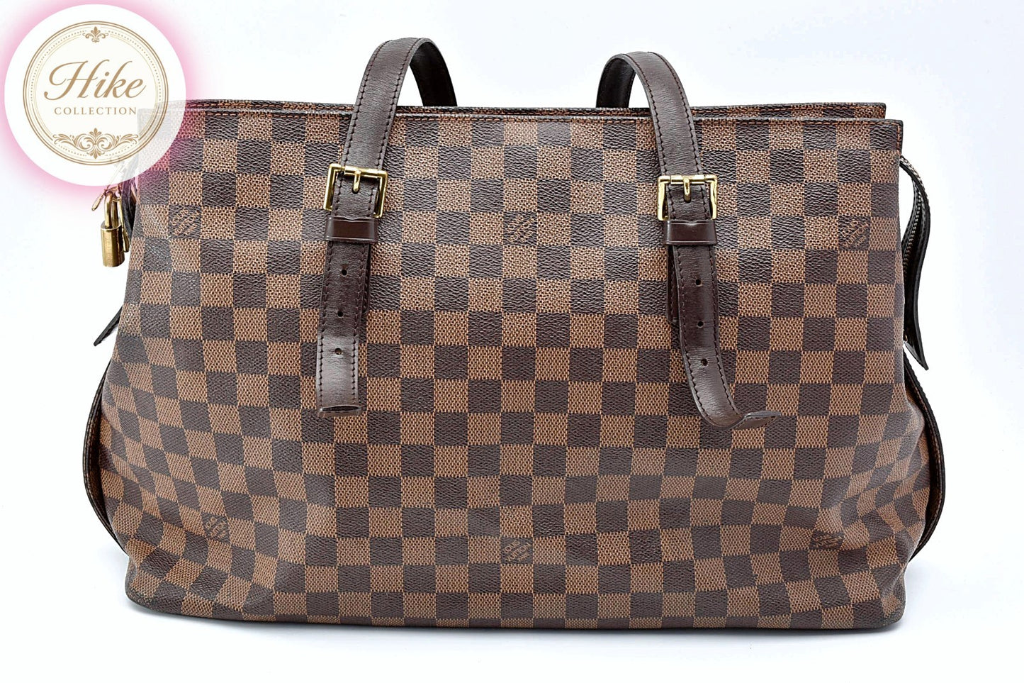 Louis Vuitton Damier Ebene Chelsea Damier  Shoulder Bag N51119 Auth *AB* B0104
