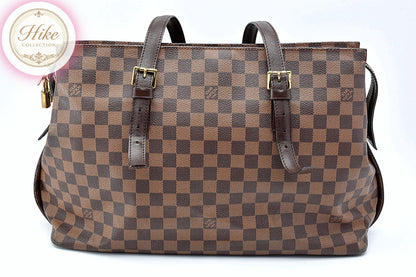 Louis Vuitton Damier Ebene Chelsea Damier  Shoulder Bag N51119 Auth *AB* B0104