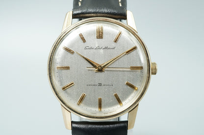 Vintage 1965 SEIKO Lord Marvel 5740-1990 Automatic Silver 35mm Mens Watch