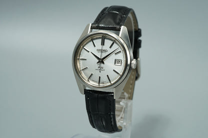 *Exc+4* Vintage 1969 SEIKO KS HI-BEAT 5626-7000 Automatic Silver 36mm Mens Watch