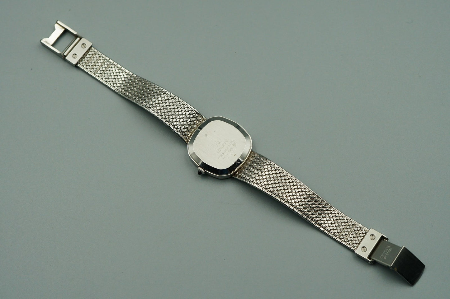 *NEAR MINT* Vintage 1985 SEIKO CREDOR 1421-5021 Qz Cream Square 22mm Women Watch