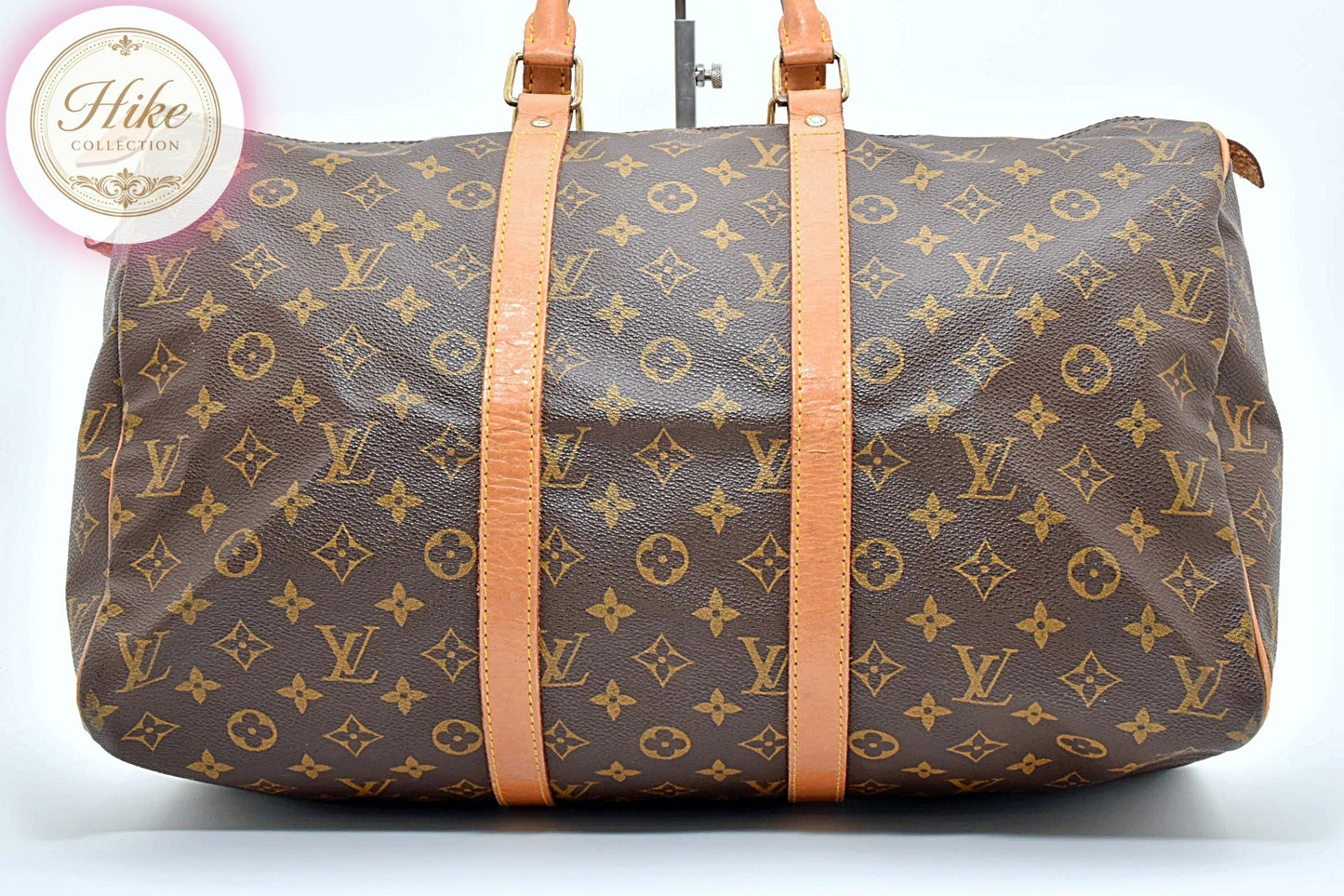 Louis Vuitton Keepall 45 Monogram Brown Handbag M41428 Authentic Condition *A*