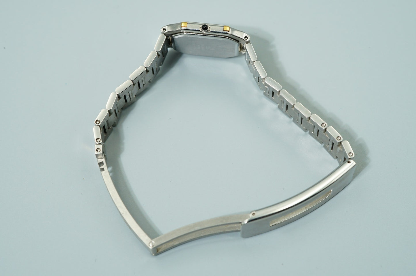 *N MINT* Vintage 1996 SEIKO CREDOR 5A70-3A00 Qz Gray Octagon 22mm Women Watch