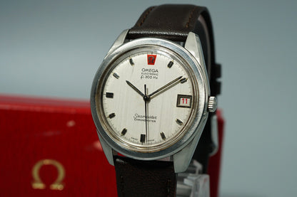 N MINT Vintage 1970 OMEGA Seamaster Cal.1250 Automatic Blue 36mm Mens Watch