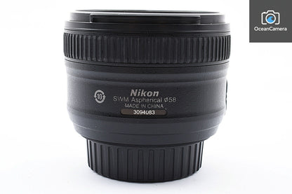 *MINT in Box* Nikon AF-S Nikkor 50mm F/1.8G SWM Aspherical AF FX Lens From JAPAN