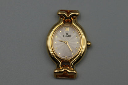 5 Collors [NEAR MINT in Box] FENDI 640L Change Belt Quartz Ladies Watch JAPAN