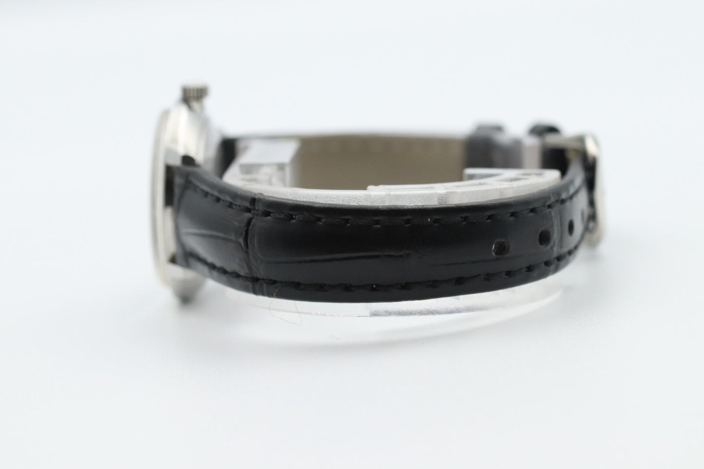*N MINT* Vintage OMEGA De Ville TOOL 102 Hand Winding Navy Dial 25mm Women Watch