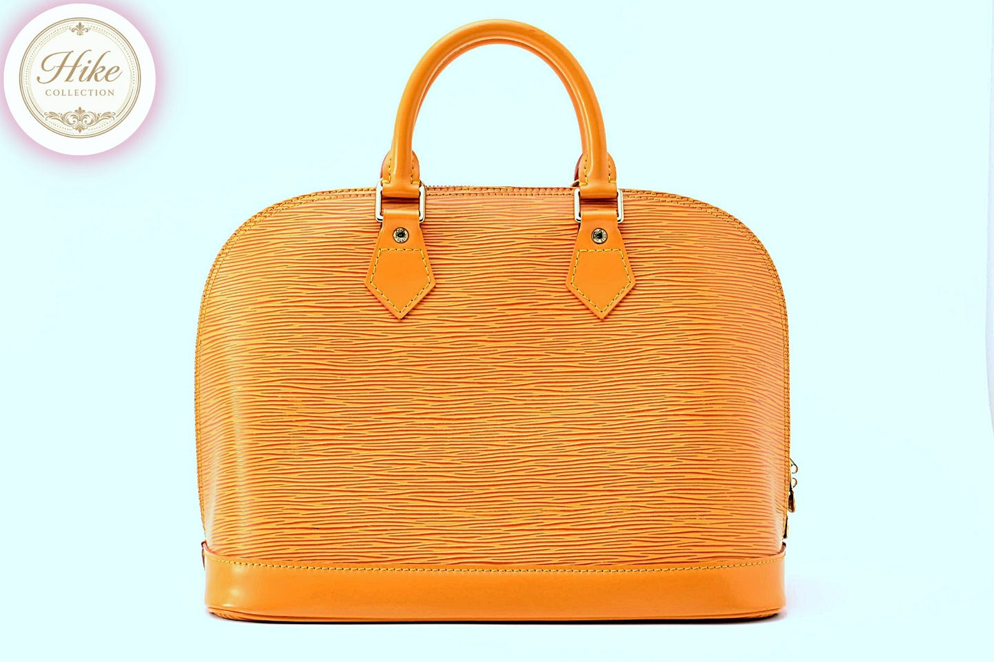 Louis Vuitton Alma Epi Yellow Handbag M52149 Authentic Condition *SA*