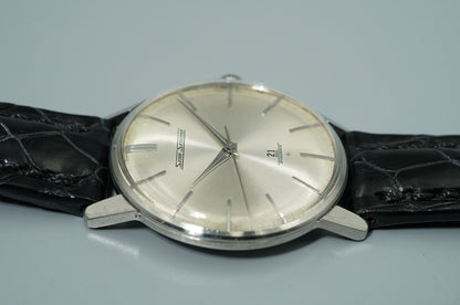 *Serviced* Vintage 1960 SEIKO SKYLINER J15006E Hand Wind Silver 36mm Mens Watch