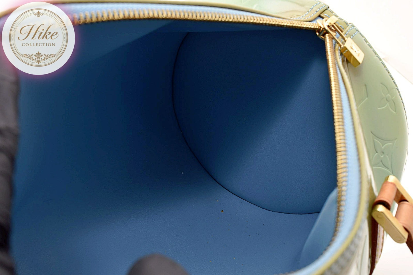 Louis Vuitton Bedford Vernis Peppermint Handbag M91309 Authentic Condition *A*