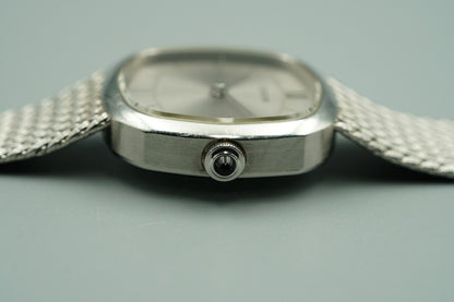 *NEAR MINT* Vintage 1985 SEIKO CREDOR 1421-5021 Qz Cream Square 22mm Women Watch