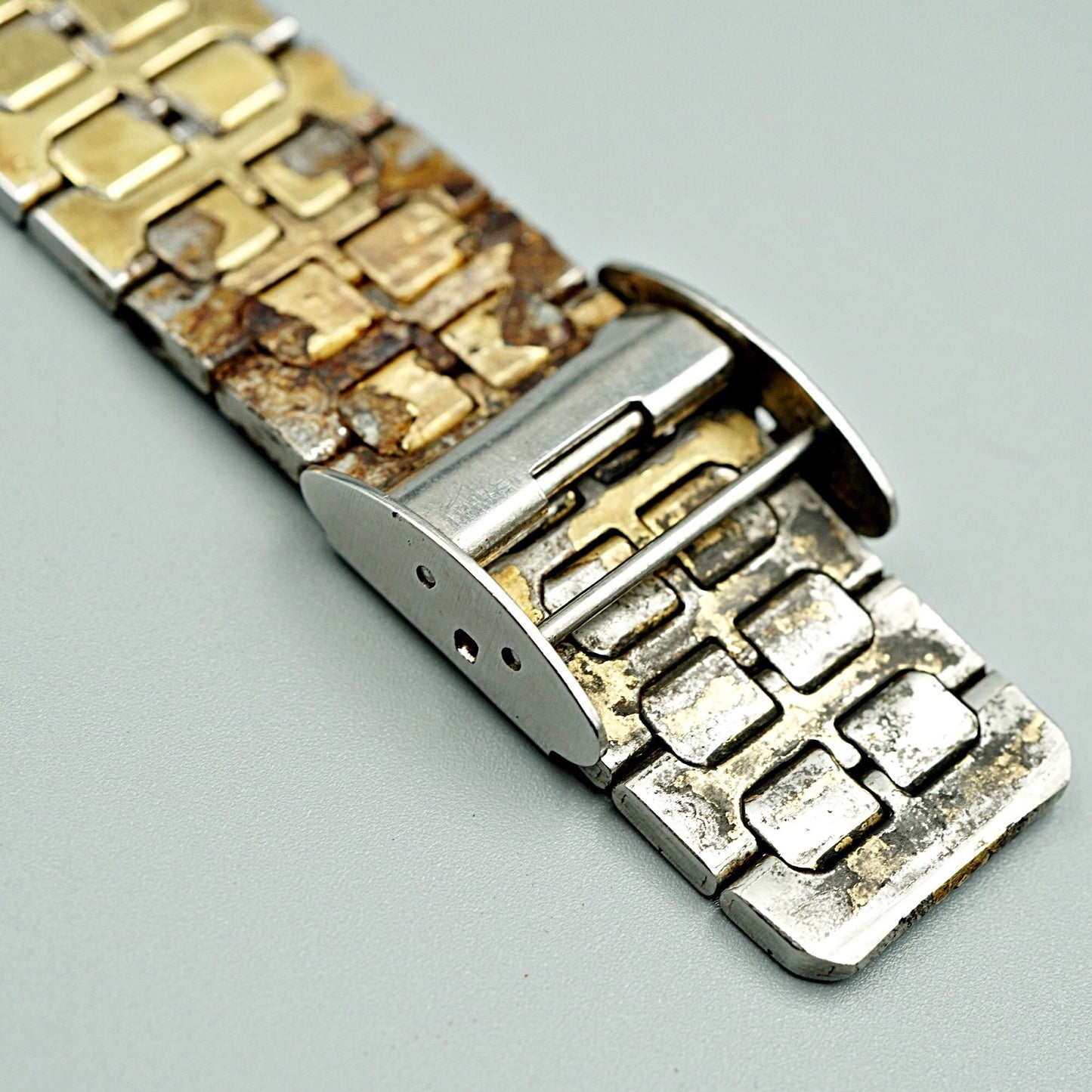 *Exc+4* Vintage 1977 OMEGA De Ville Cal.1332 Qz Gold Octagon 34mm Mens Watch