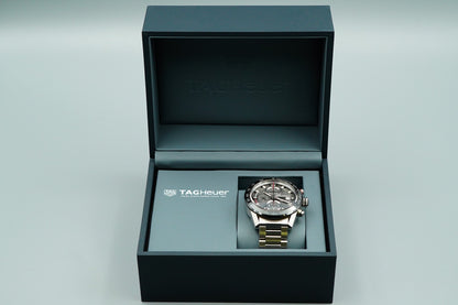 *TOP MINT*  TAG HEUER Carrera Heuer 01 CAR201W Automatic Black 44mm Mens Watch
