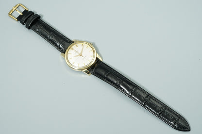 Vintage 1962 OMEGA Seamaster Cal.552 Automatic Gold Cross Line 36mm Mens Watch