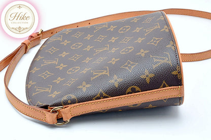 Louis Vuitton Drouot Monogram Brown Shoulder Bag M51290 Authentic Condition *SA*