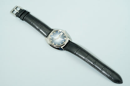 Serviced Vintage SEIKO Lord Matic 5606-7230 Automatic Blue Dial 35mm Mens Watch