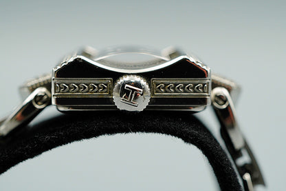 *MINT* HAMILTON  H312710 Quartz White Dial Rectangle 15 mm Women,Ladies Watch