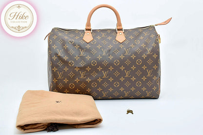 Louis Vuitton Speedy 40 Monogram Brown Handbag M41106 Authentic Condition *SA*