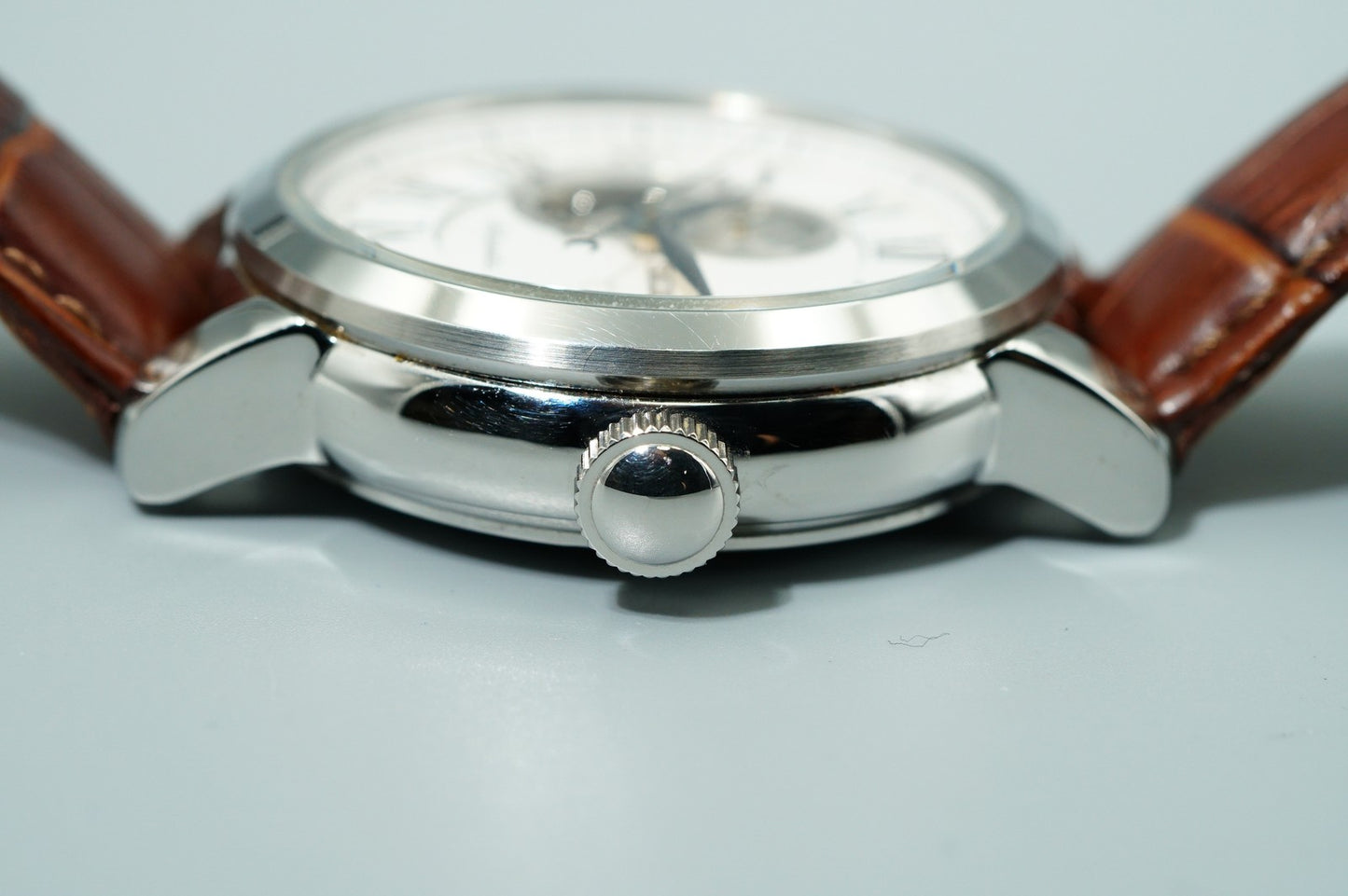 *N MINT++*  SEIKO  4R39-00K0 Automatic White Dial Round 39mm Mens Watch