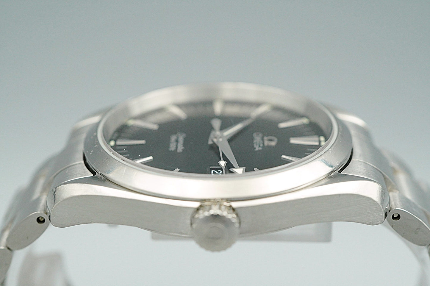 *NEAR MINT* Vintage 1990s OMEGA Seamaster 2517.50 Qz Black Round 40mm Mens Watch