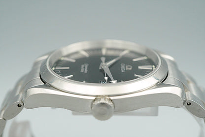 *NEAR MINT* Vintage 1990s OMEGA Seamaster 2517.50 Qz Black Round 40mm Mens Watch