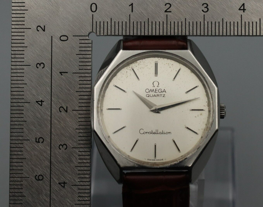 *Exc+5* Vintage OMEGA Constellation Cal.1330 Quartz White Dial Women Watch JAPAN