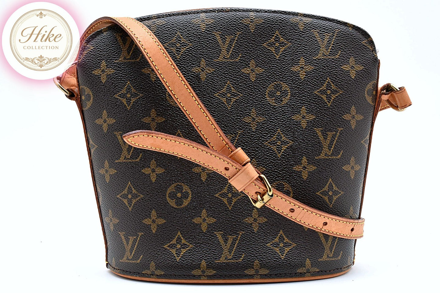 Louis Vuitton Drouot Monogram Shoulder Bag M51290 Authentic Condition *A* B0132