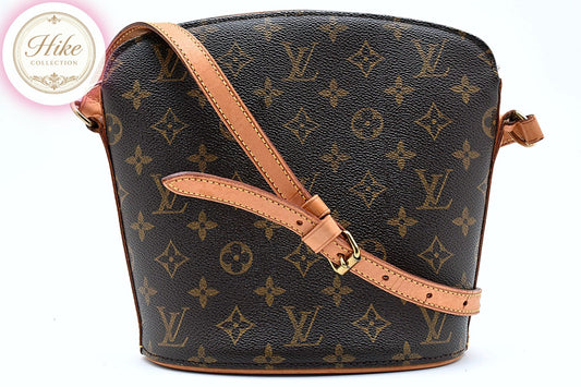 Louis Vuitton Drouot Monogram Shoulder Bag M51290 Authentic Condition *A* B0132