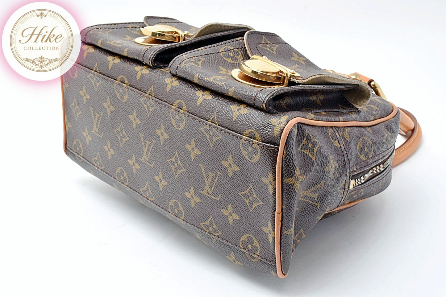 Louis Vuitton Manhattan PM Monogram Brown Handbag M40026 Authentic Condition *A*