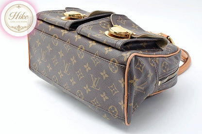 Louis Vuitton Manhattan PM Monogram Brown Handbag M40026 Authentic Condition *A*