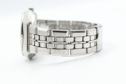 *Exc+5* Vintage SEIKO King Quartz 0853-8001 White Dial Day Date Round Mens Watch