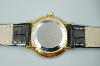 N MINT Vintage 1973 OMEGA De Ville Cal.625 Hand Wind Gold Round 33mm Mens Watch
