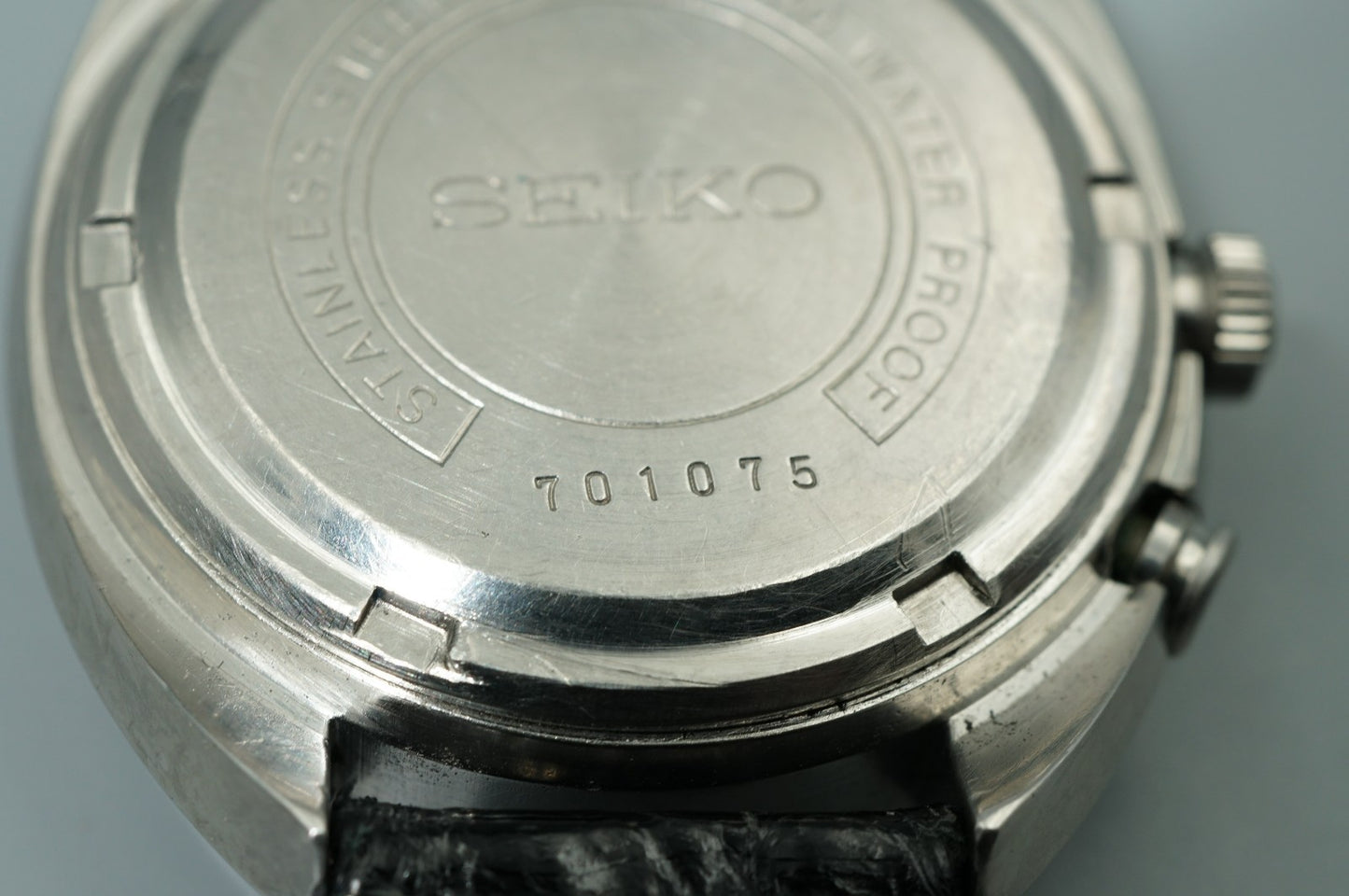 N MINT Vintage 1967 SEIKO BELL-MATIC 4006-7000 Automatic Silver 38mm Mens Watch